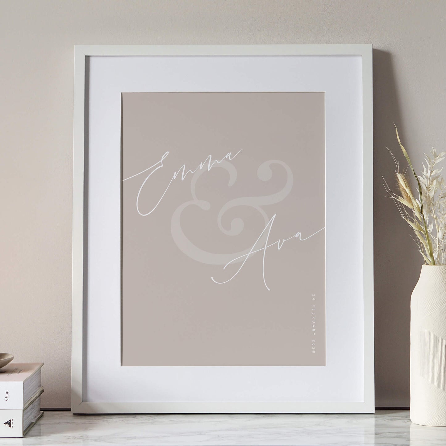 Couples Name Print
