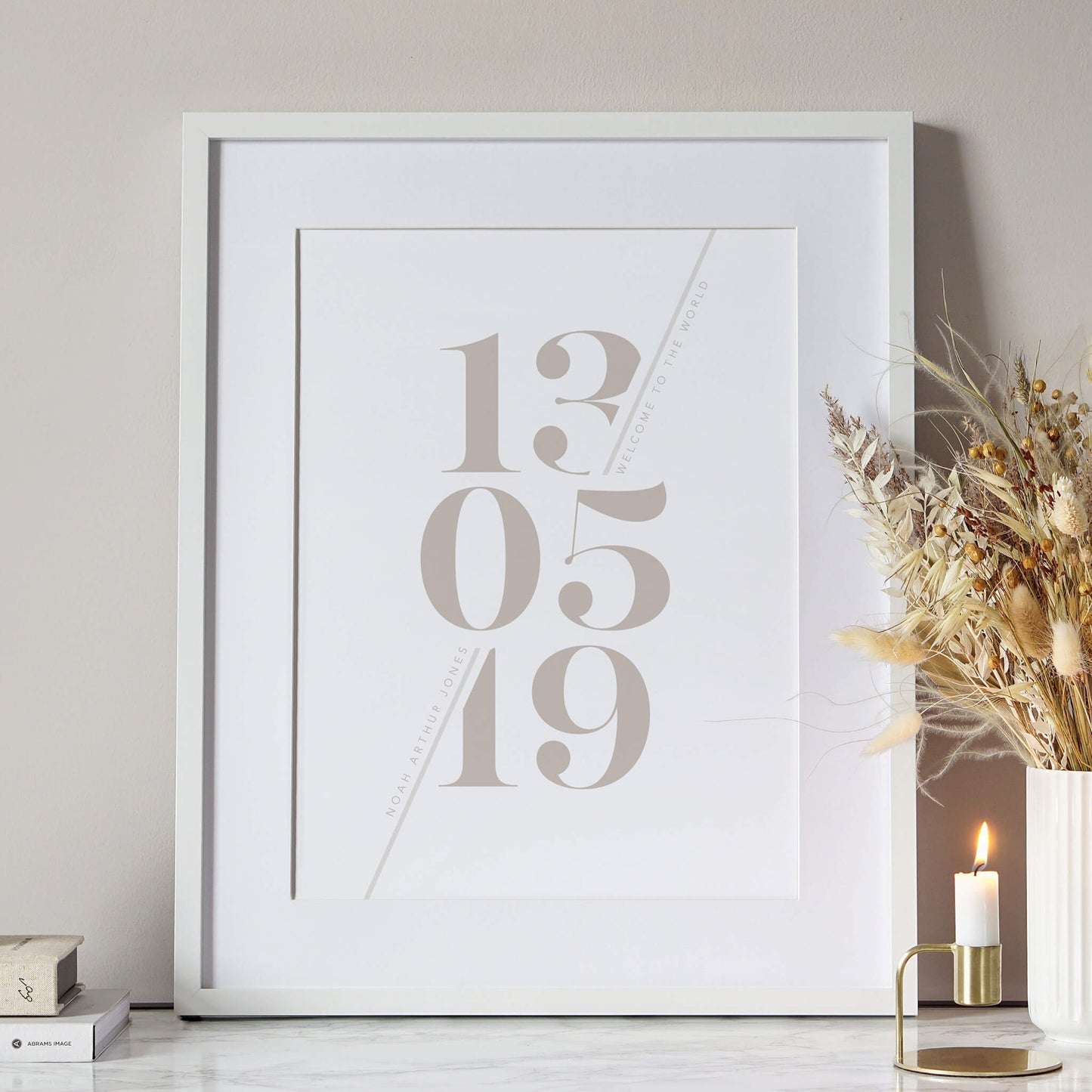 Personalised Date Print