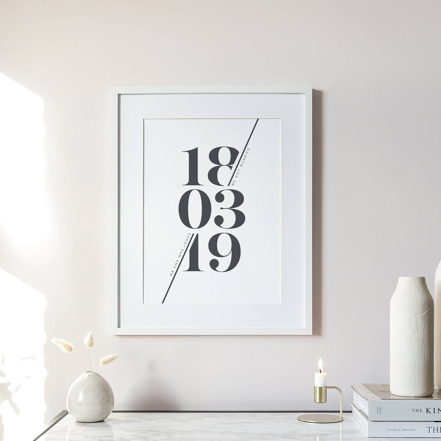 Personalised Date Print