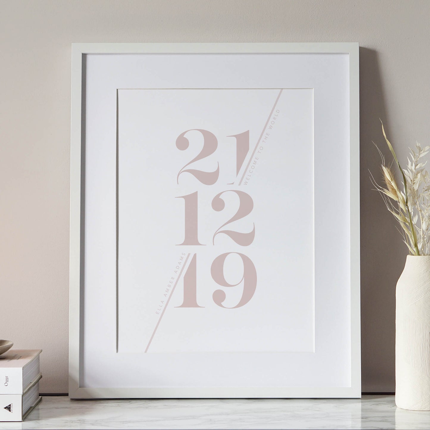 Personalised Date Print