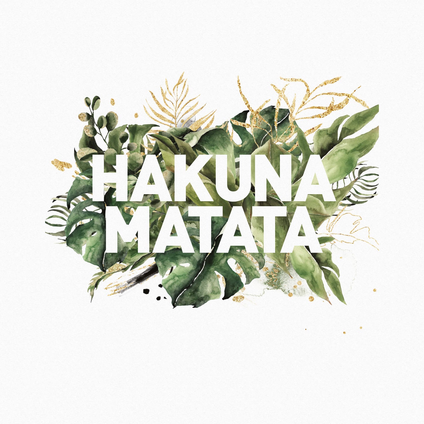 Hakuna Matata Jungle Print