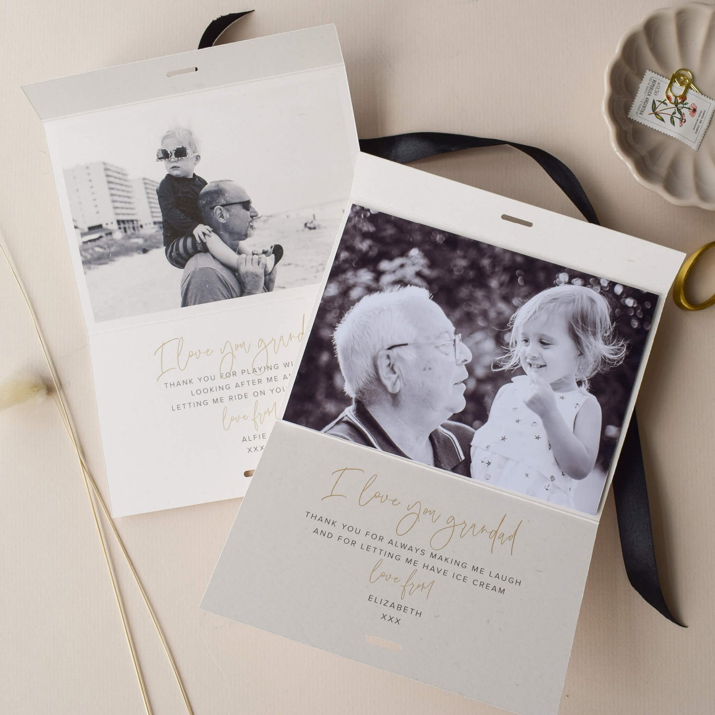 Personalised Grandad Photo Card