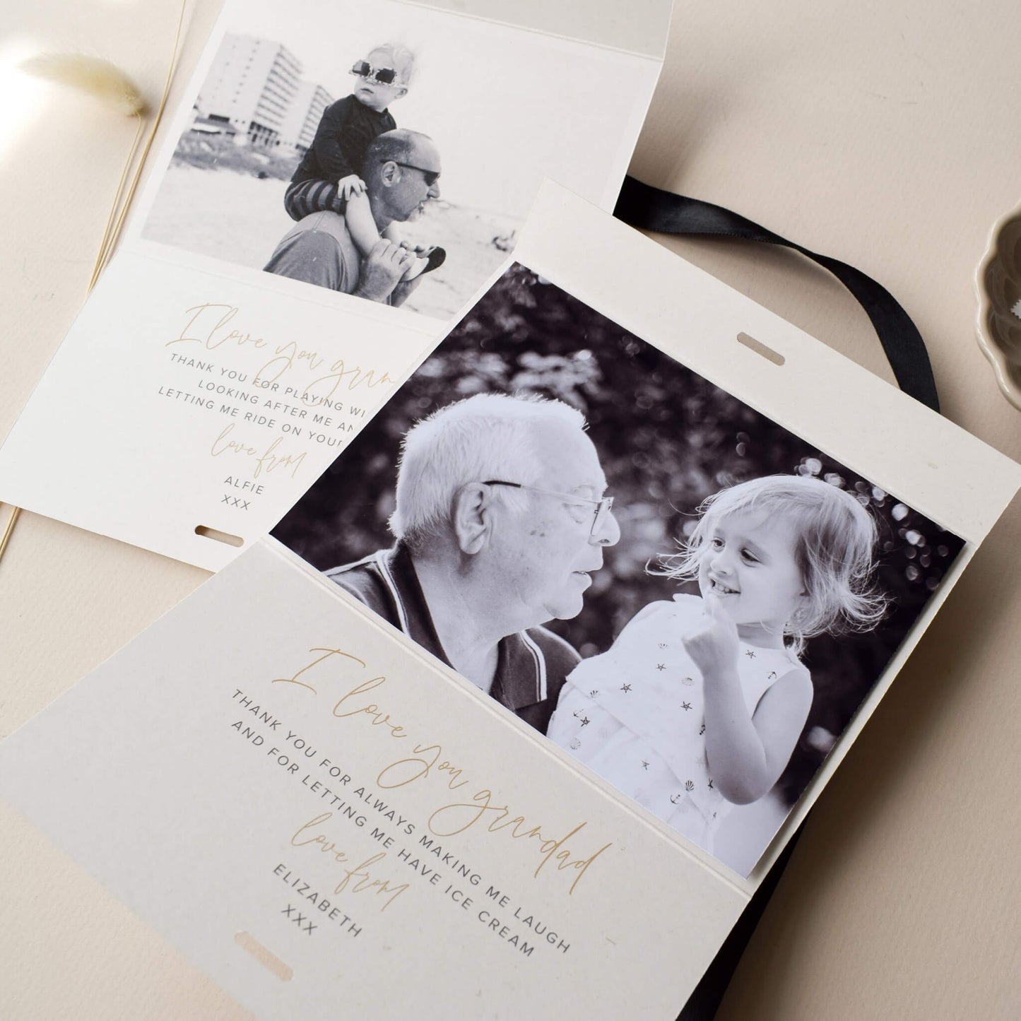 Personalised Grandad Photo Card