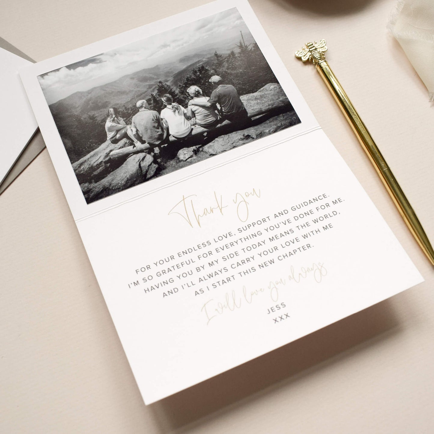 To My Beautiful Bridesmaid On My Wedding Day