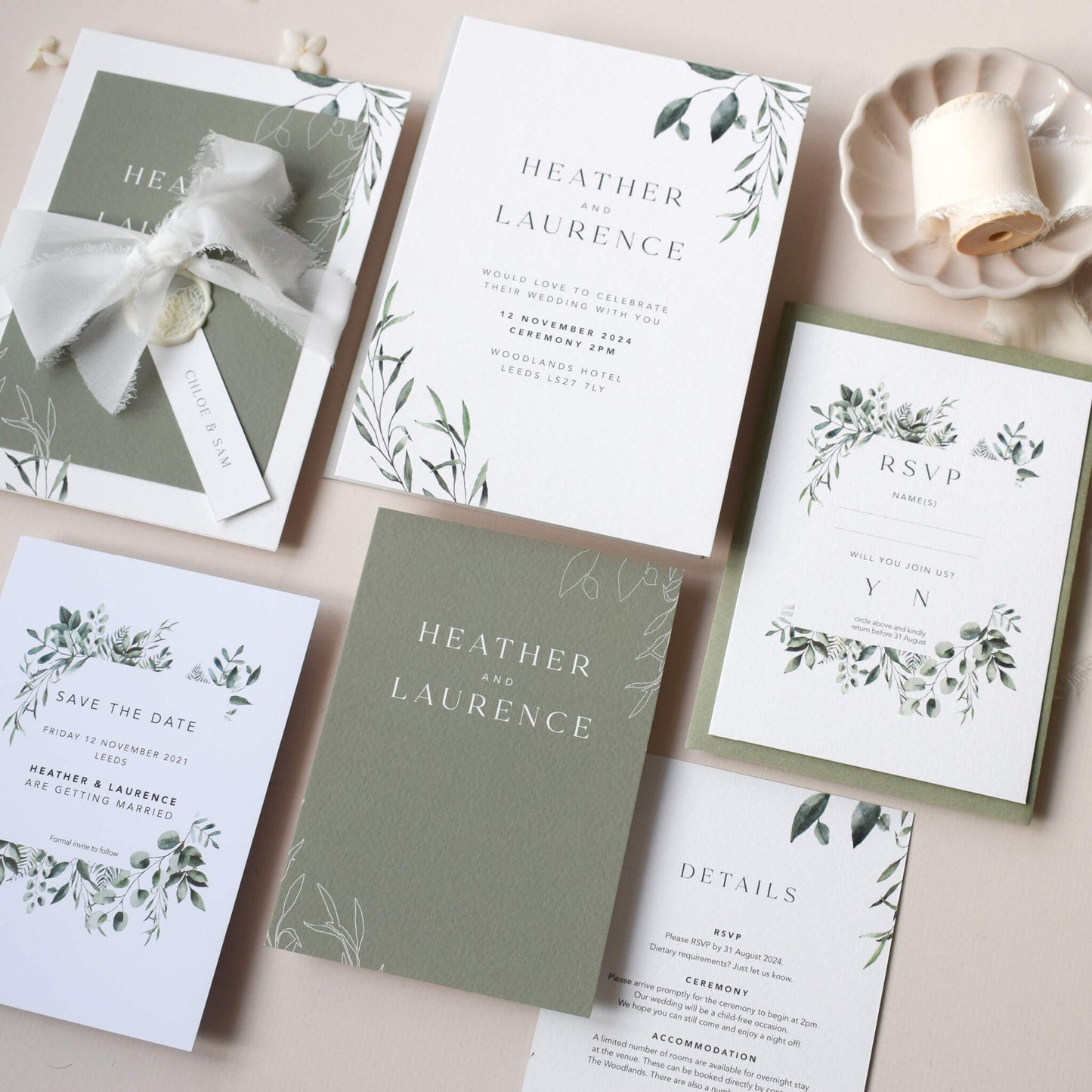 The Verdant Evening Invitation
