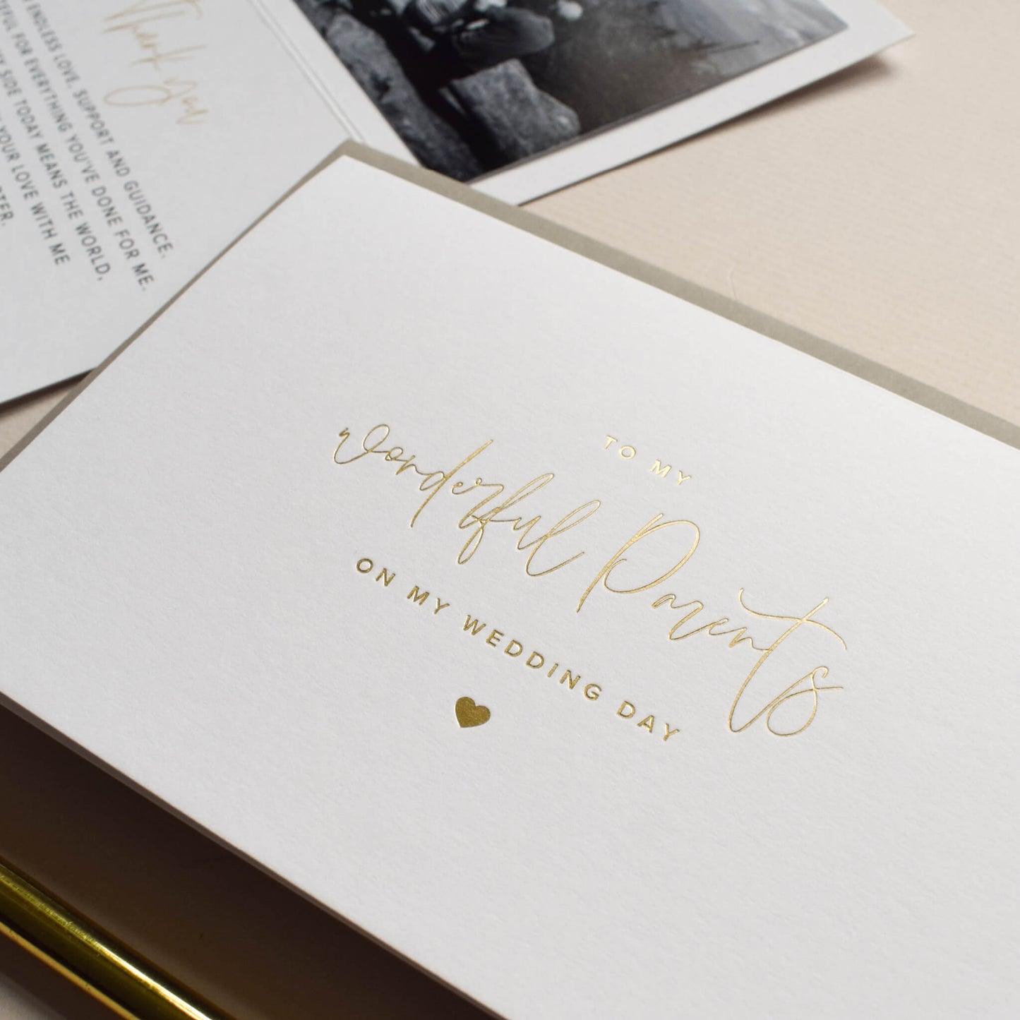 To My Wonderful Parents On My Wedding Day