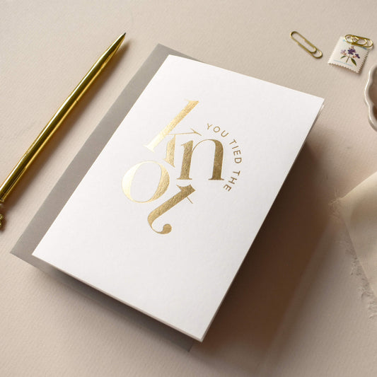 You Tied The Knot Card