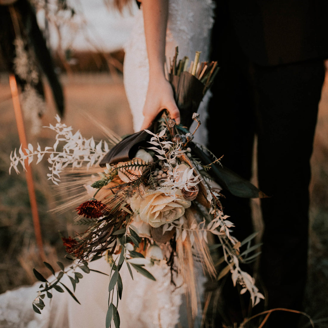 Rust-Colored Wedding Style