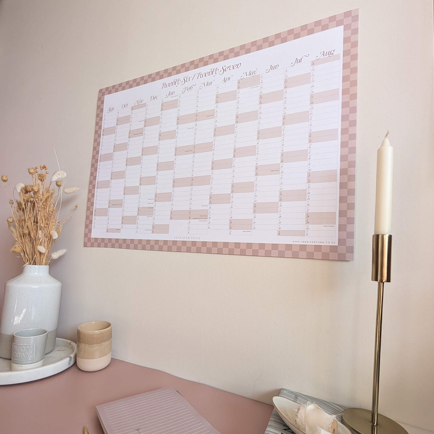 2026/27 Academic Year Wall Planner