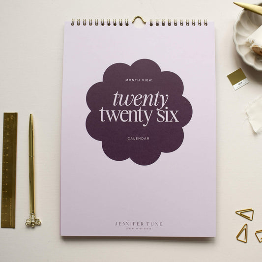 2026 A4 Monthly Calendar