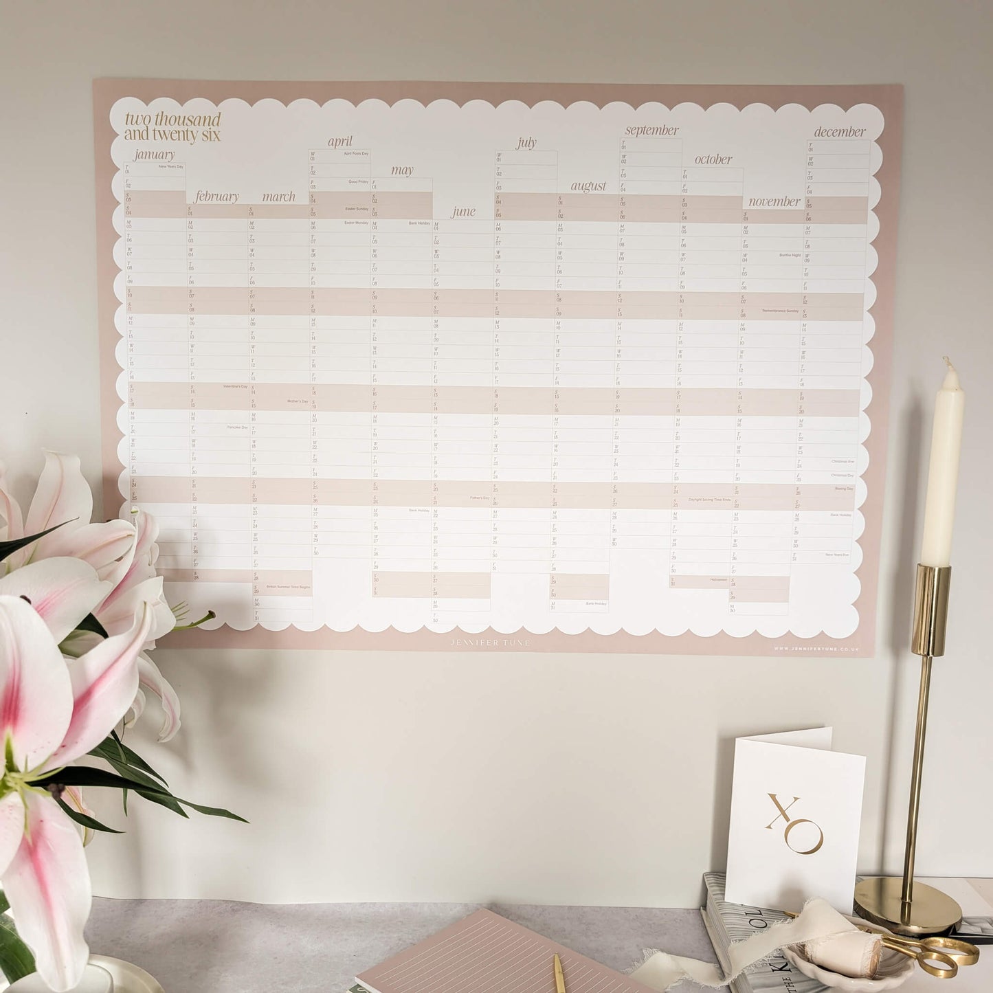 2026 Wall Planner