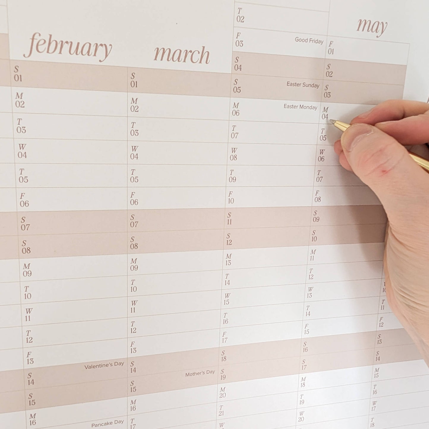 2026 Wall Planner