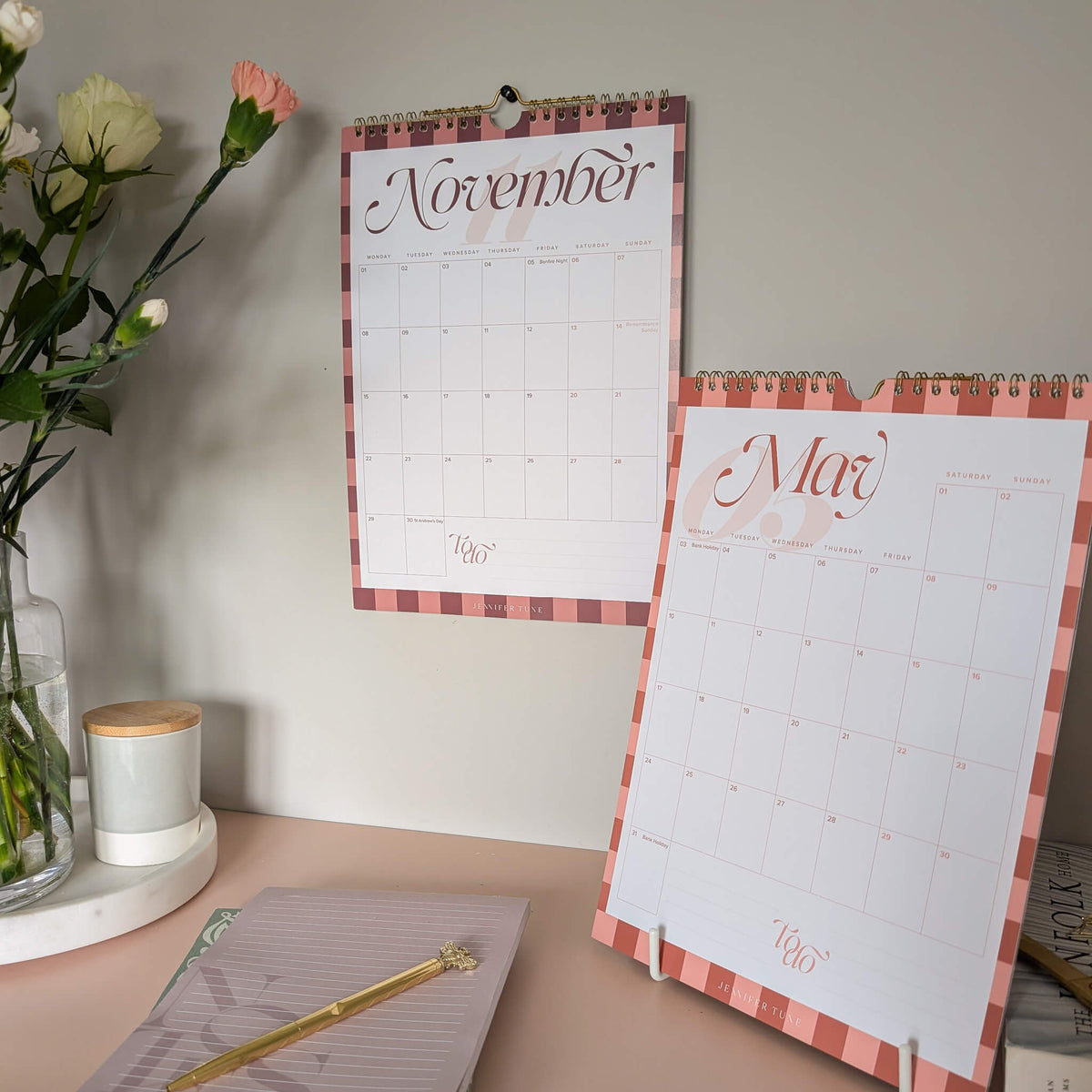 2027 A4 Monthly Calendar