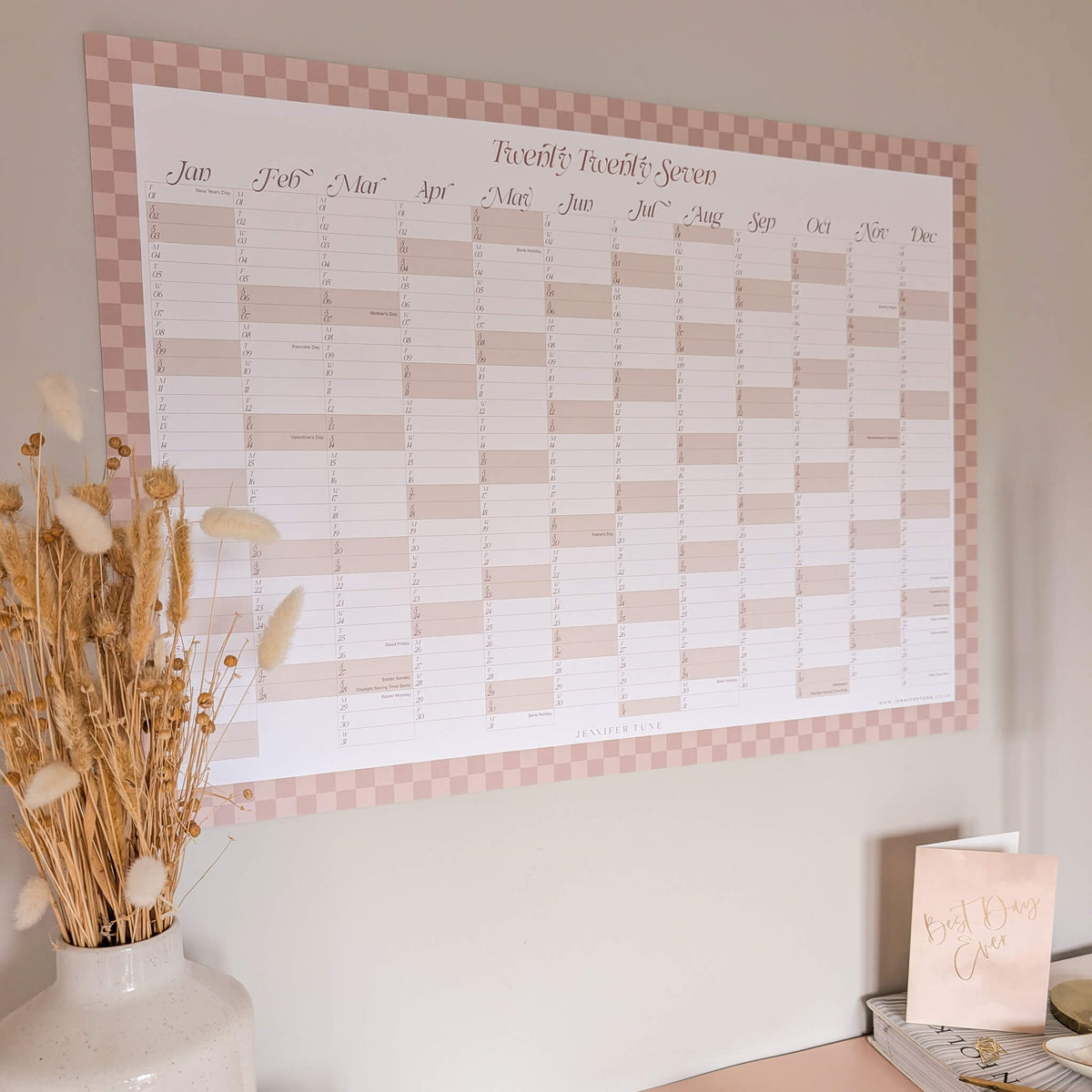 2027 Wall Planner
