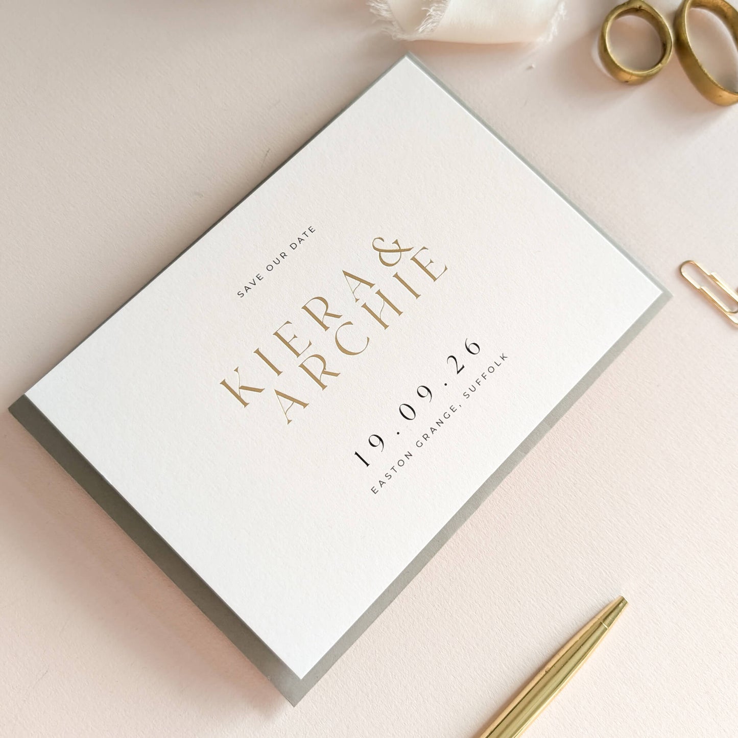 The Aliferous Save The Date Sample
