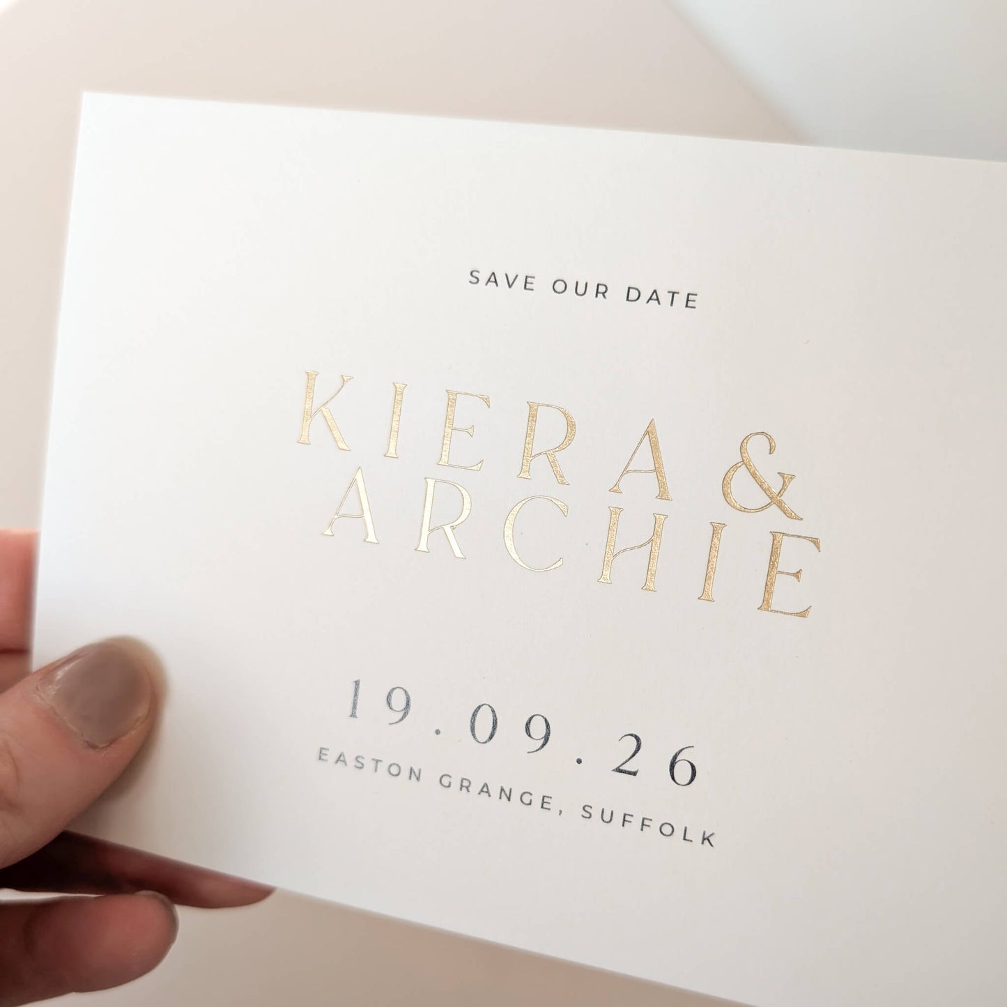 The Aliferous Save The Date Sample