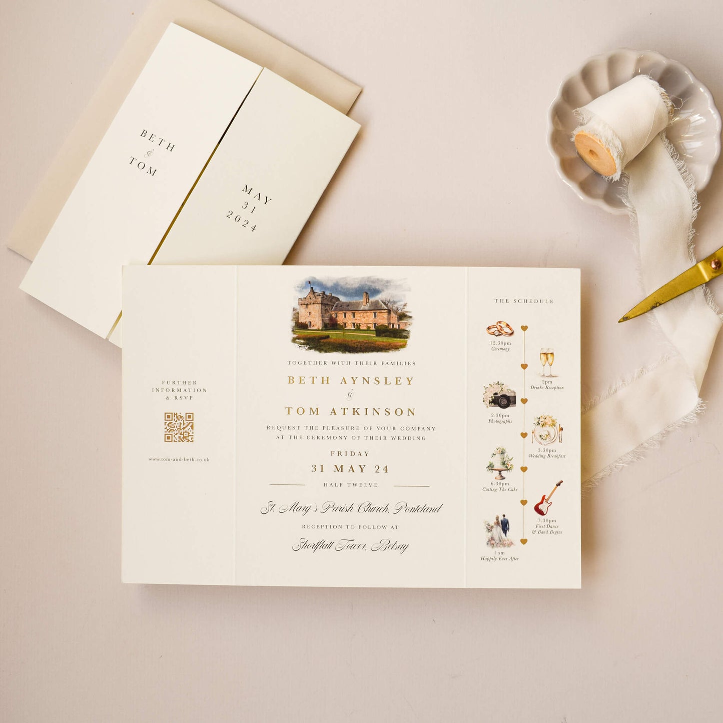 The Apricity Invitation Sample