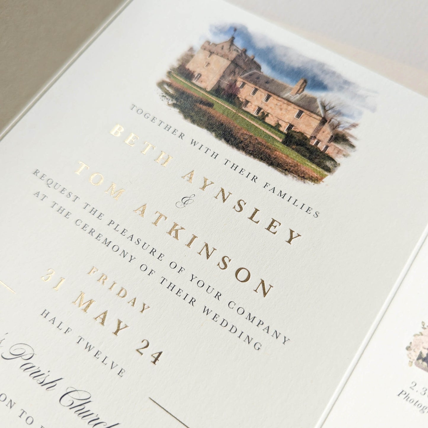 The Apricity Invitation Sample