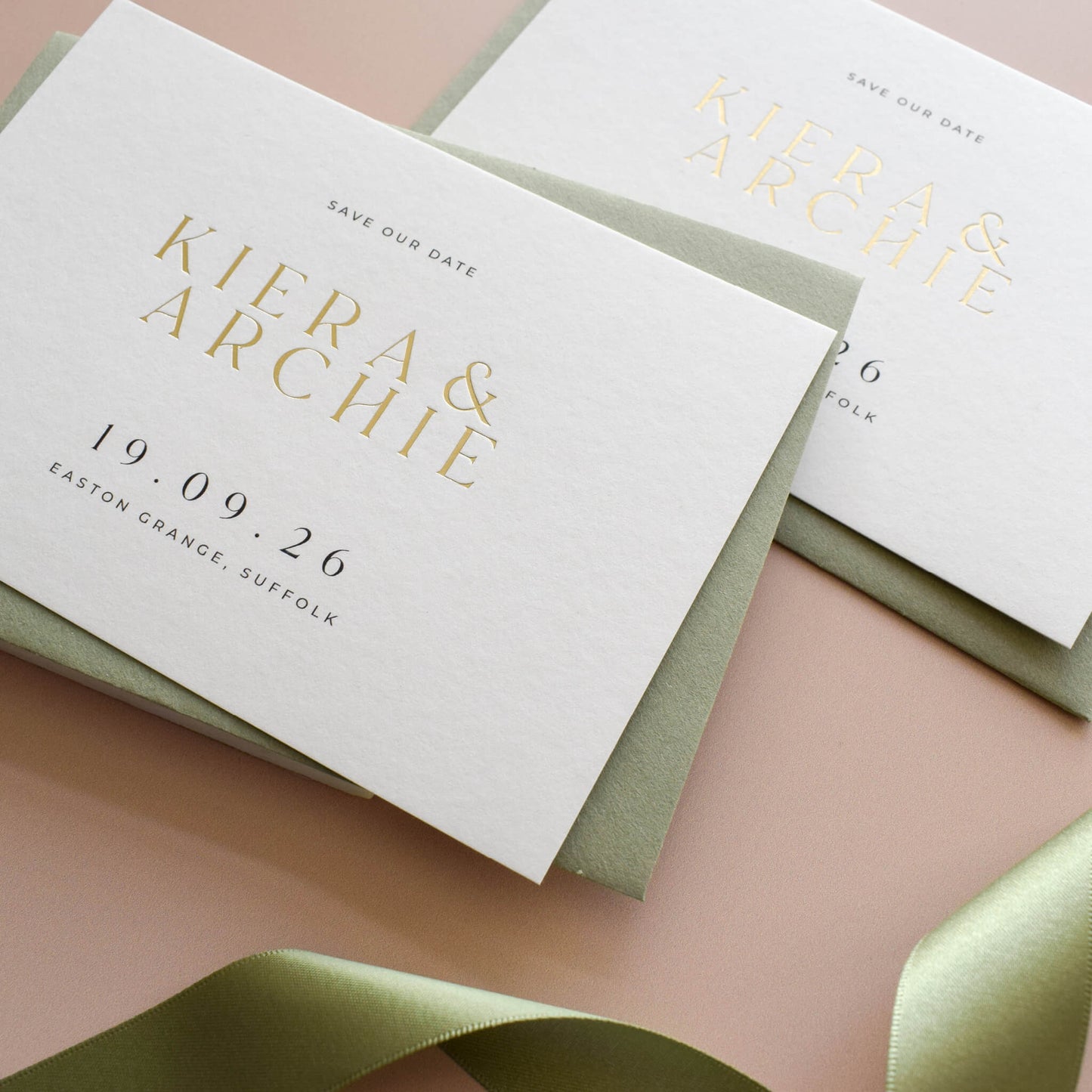 The Aliferous Save The Date Sample