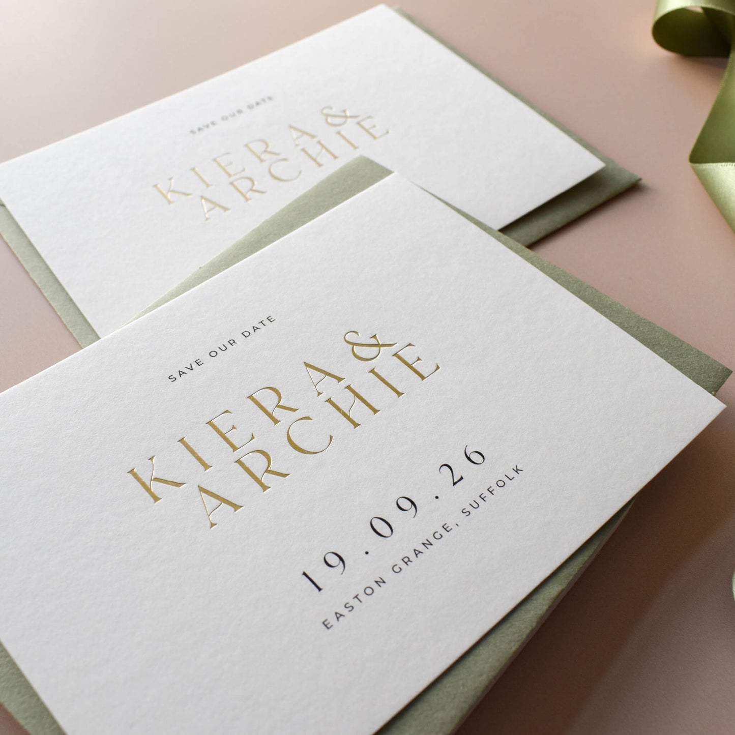 The Aliferous Save The Date Sample