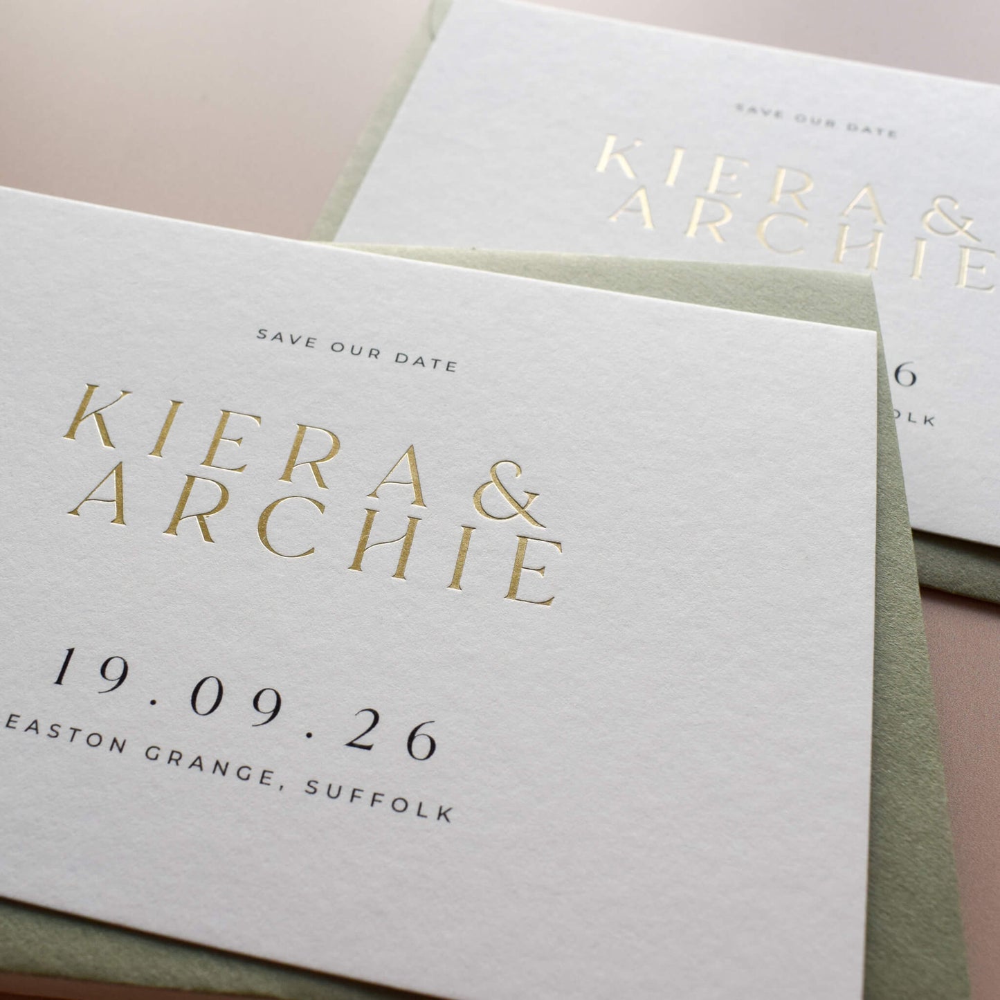 The Aliferous Save The Date Sample