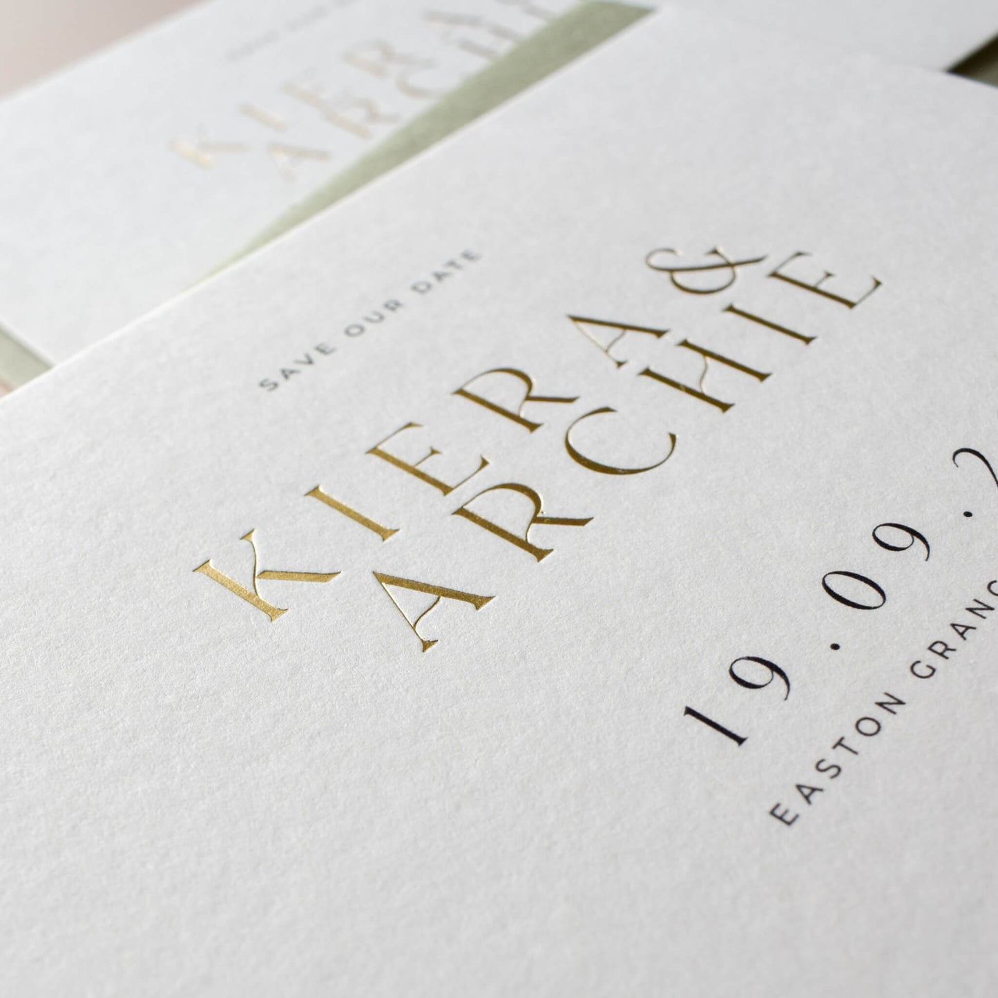 The Aliferous Save The Date Sample