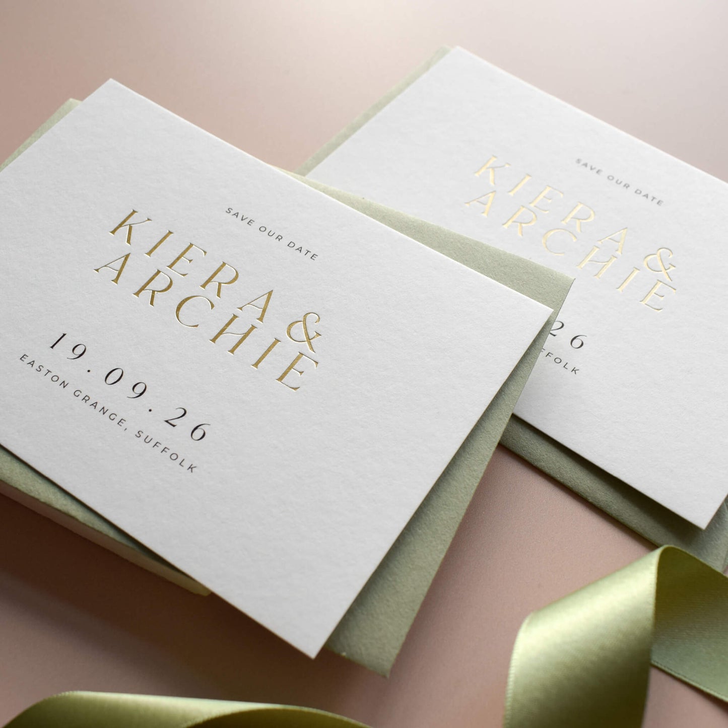 The Aliferous Save The Date Sample