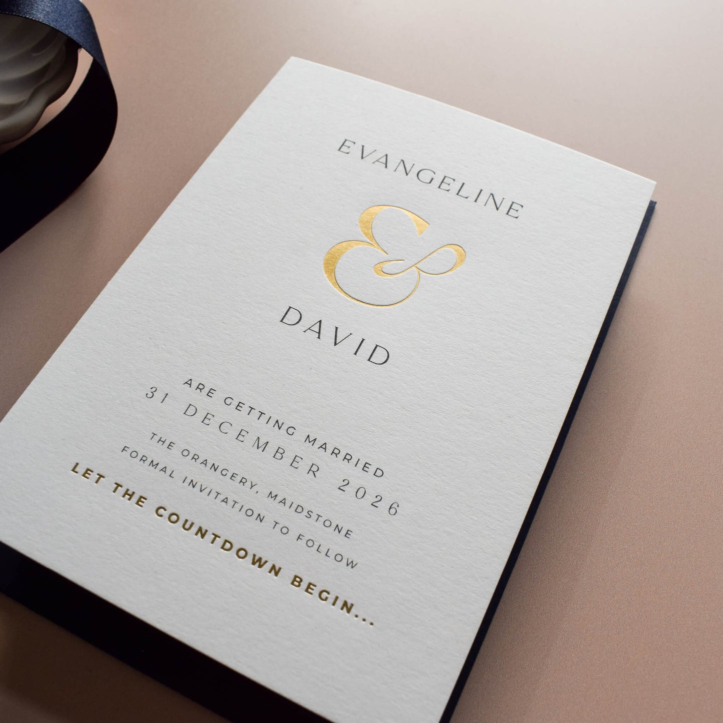 The Ampersand Save The Date