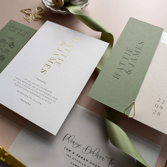 The Aliferous Invitation Suite Sample