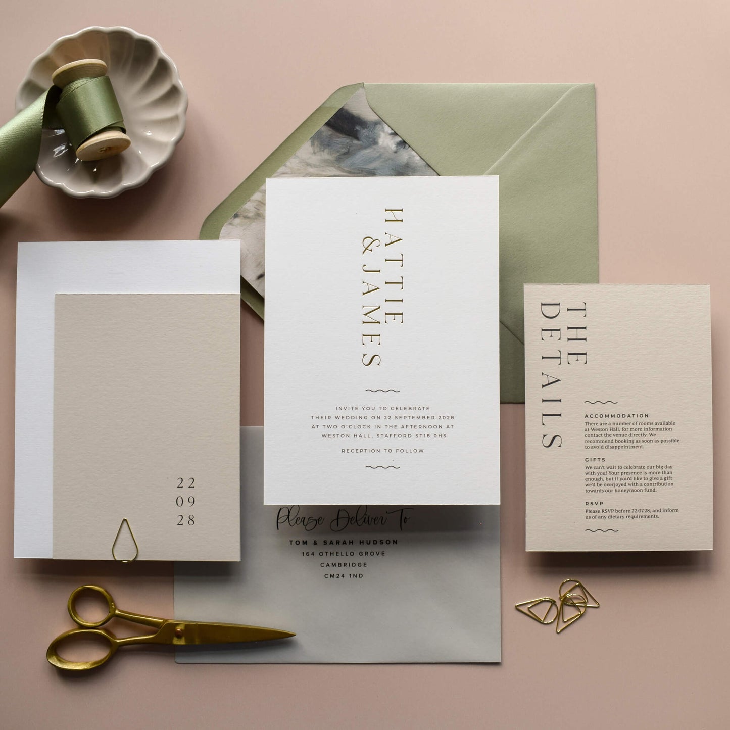 The Aliferous Gold Details - Two Card Suite