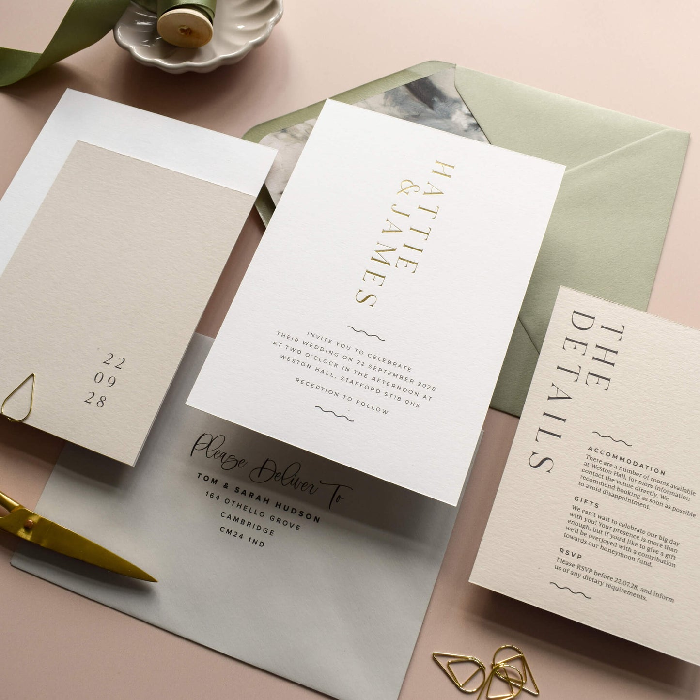 The Aliferous Gold Details - Two Card Suite