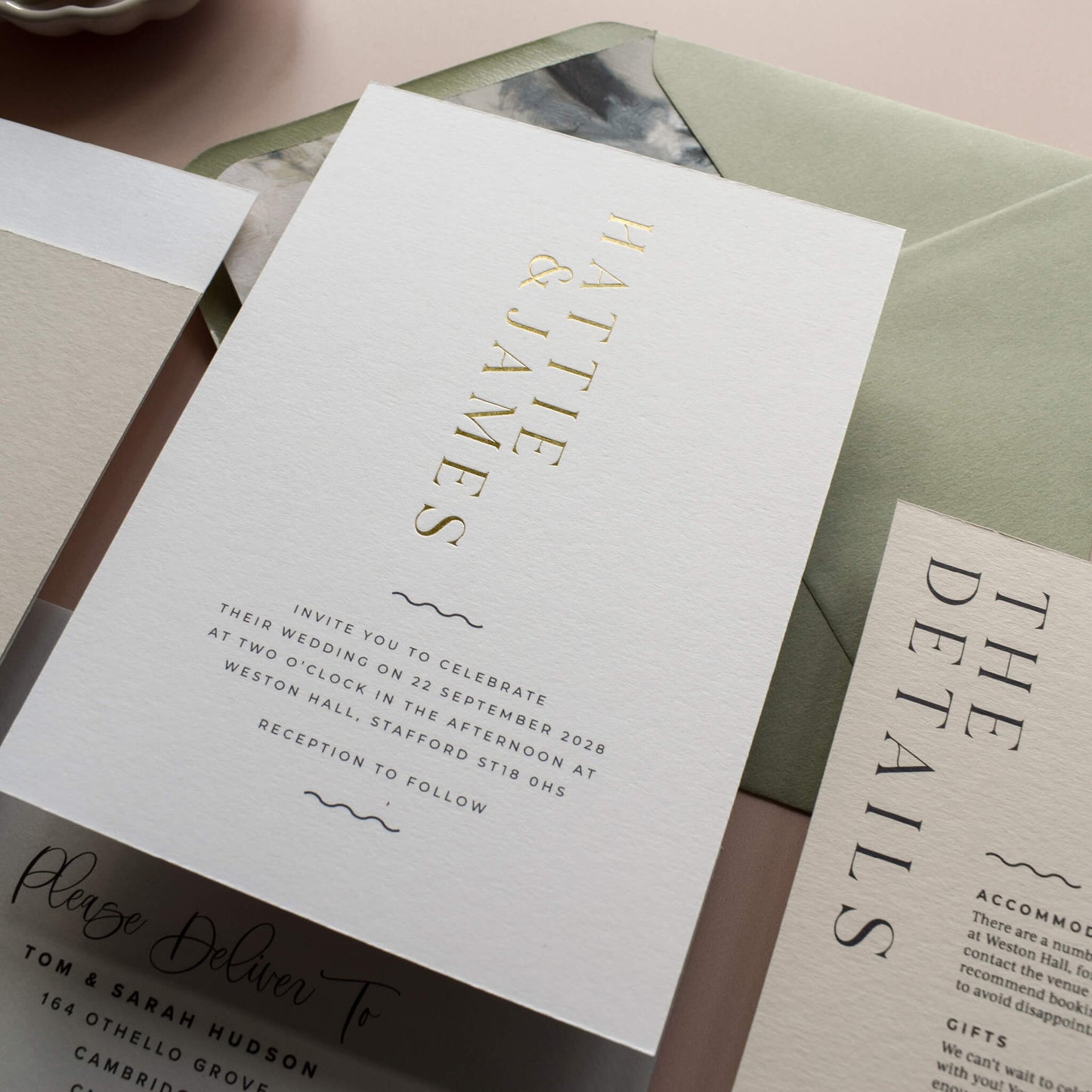 The Aliferous Gold Details - Two Card Suite