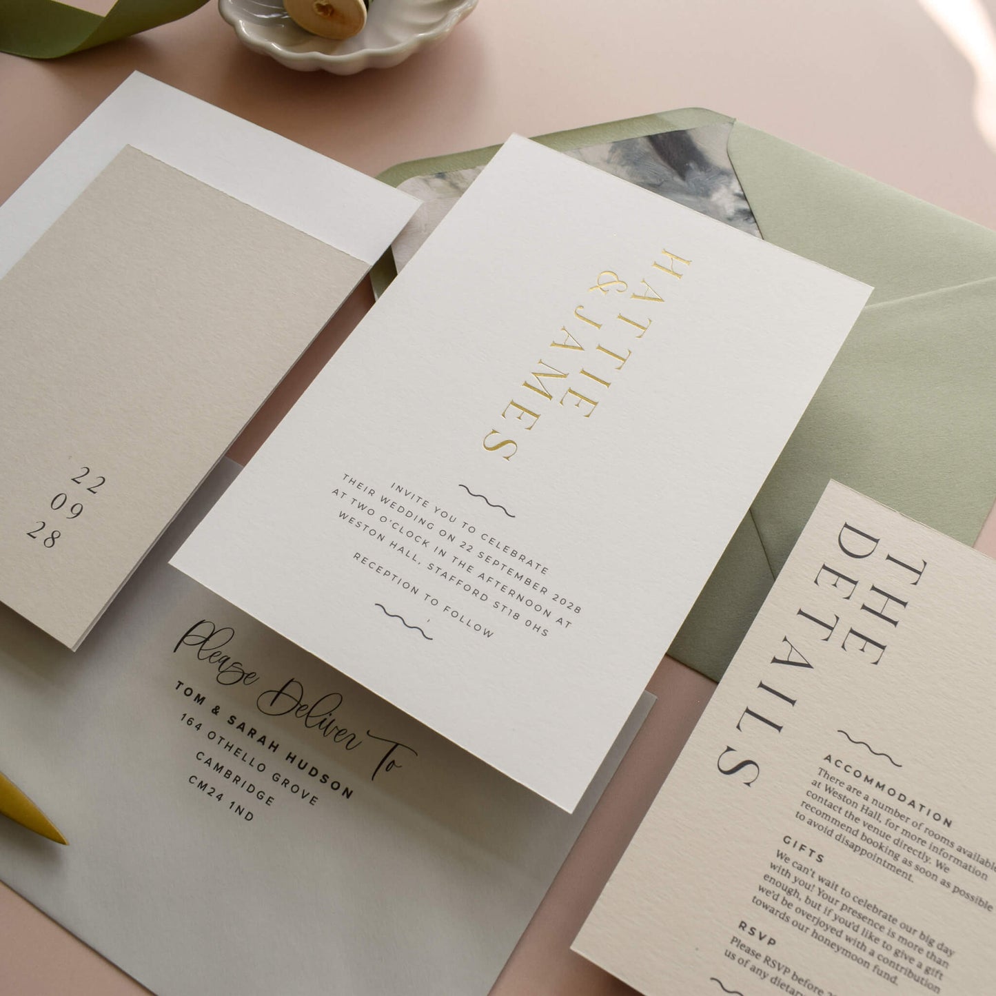 The Aliferous Gold Details - Two Card Suite