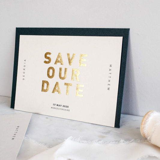 The Elysian Save The Date Sample