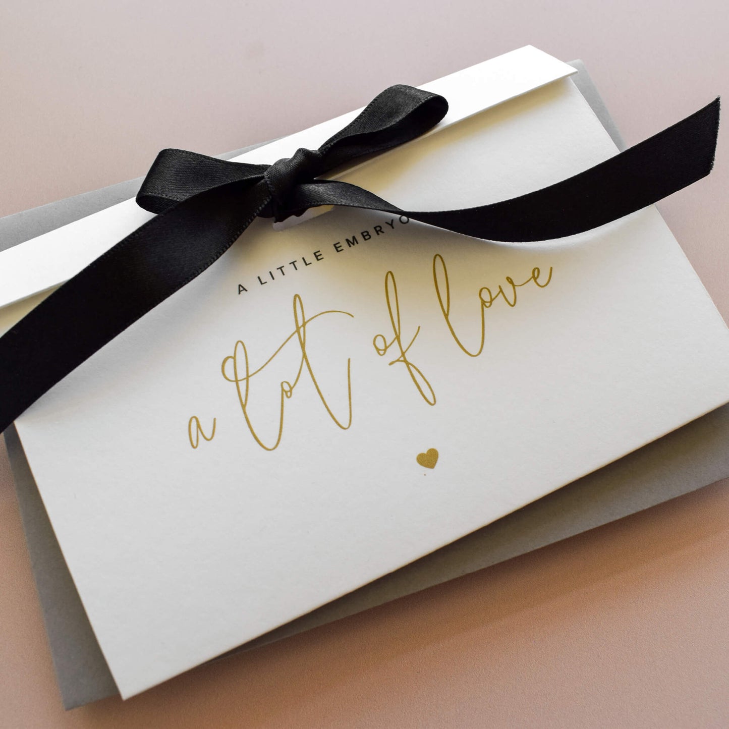 Personalised IVF Embryo Photo Card