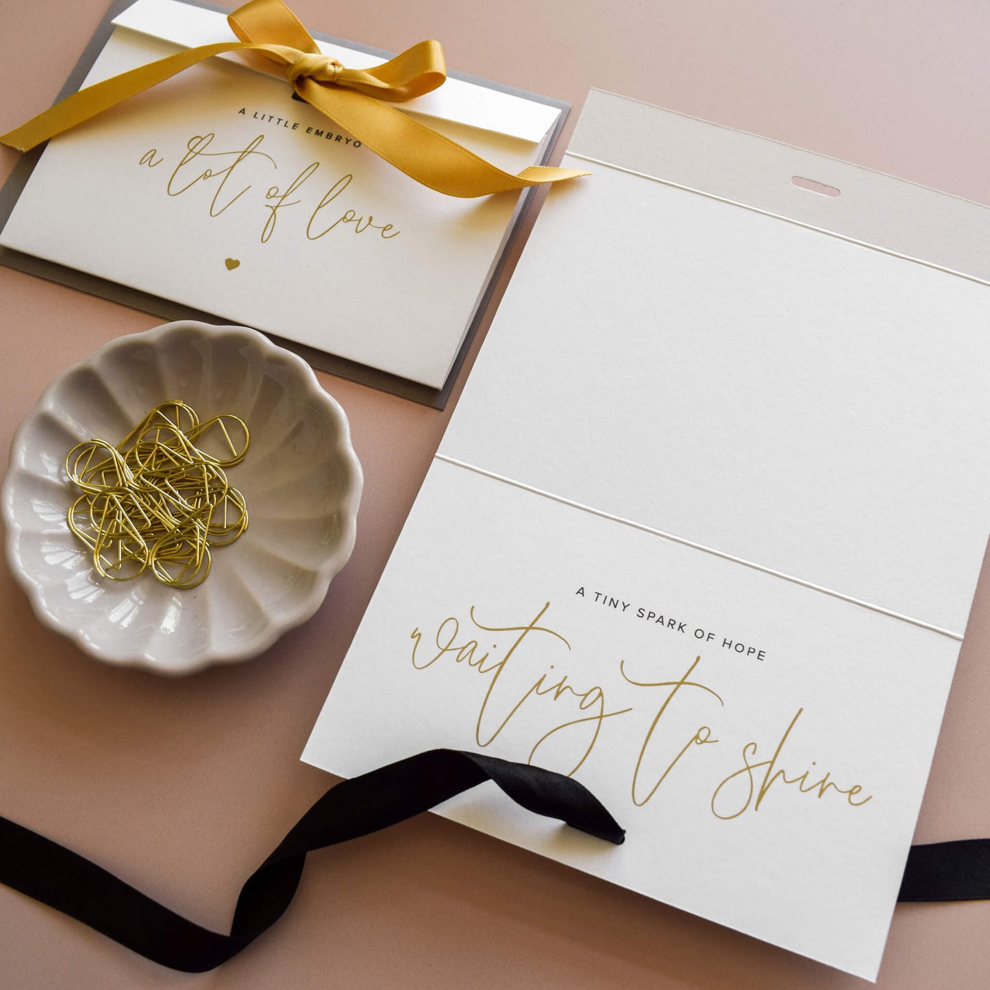 Personalised IVF Embryo Photo Card
