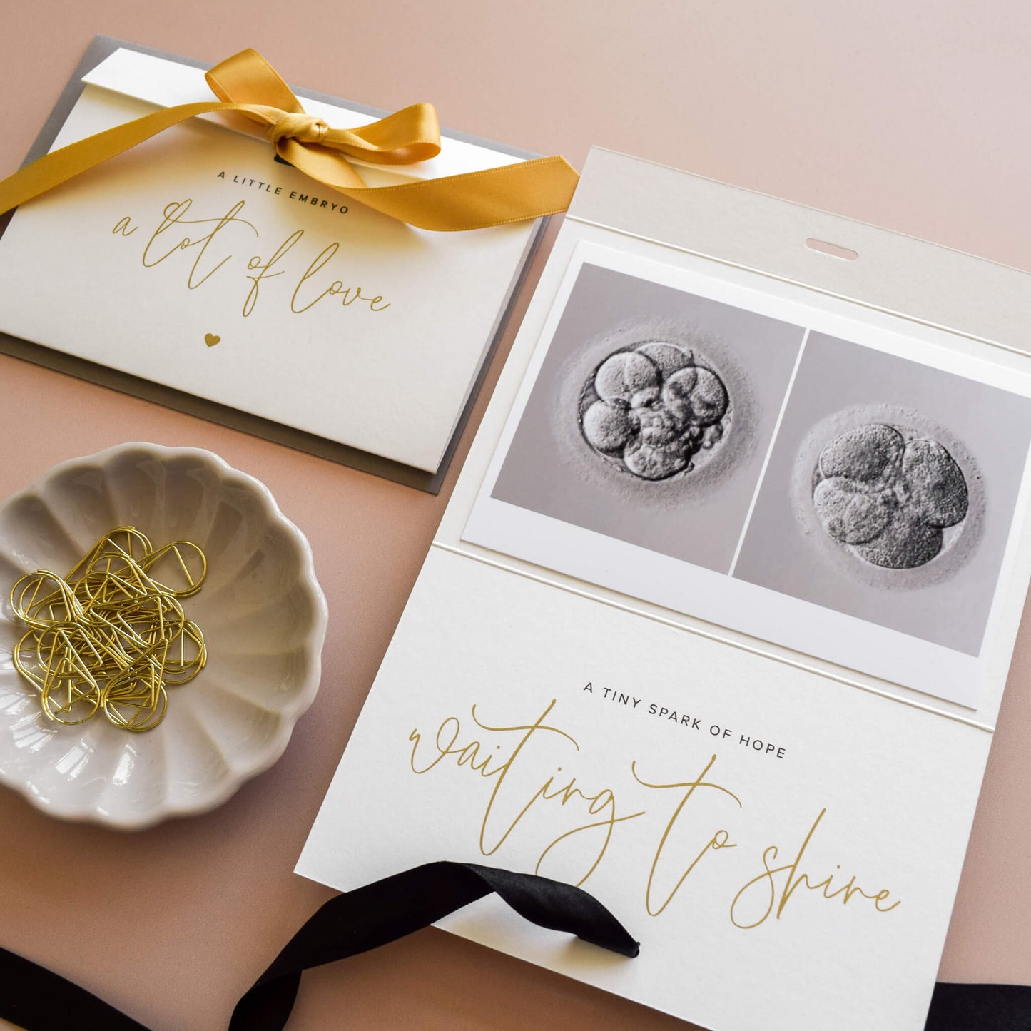 Personalised IVF Embryo Photo Card