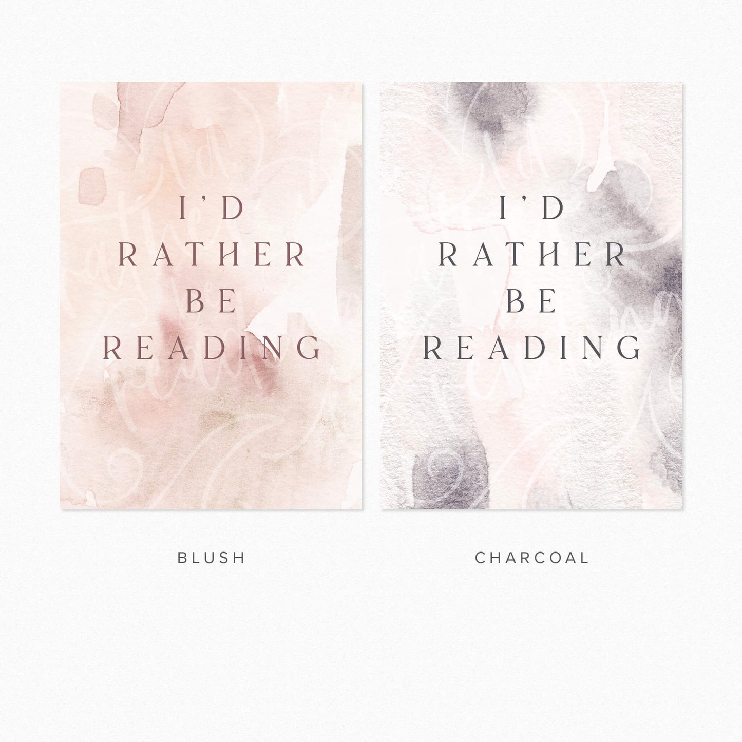 I'd Rather Be Reading Print