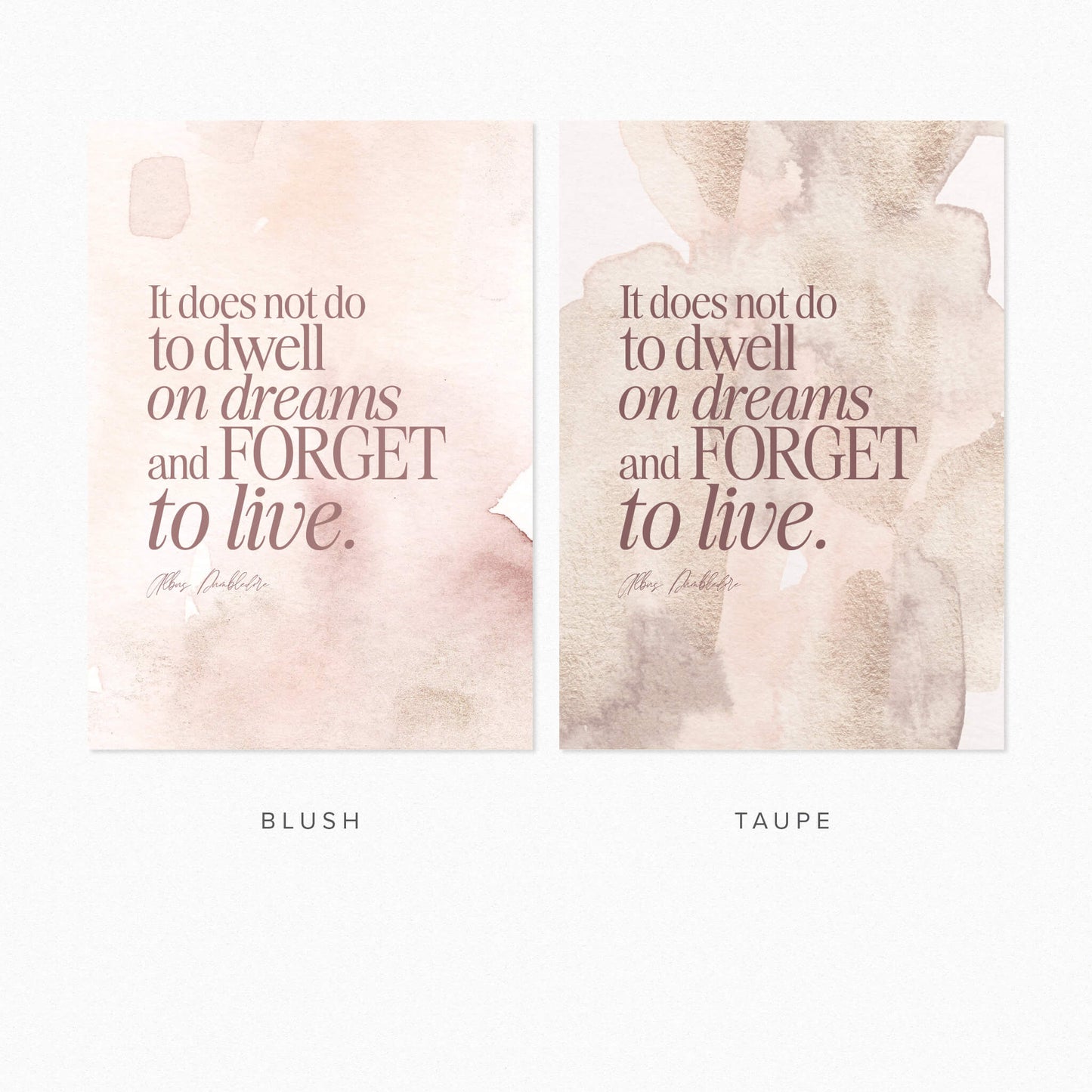 It Does Not Do To Dwell On Dreams Print