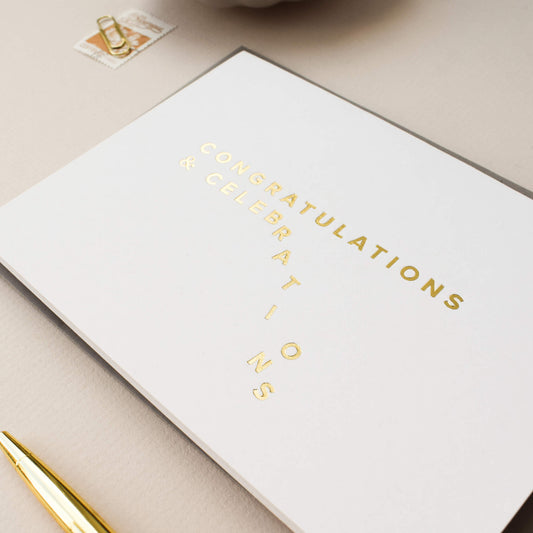 Congratulations and Celebrations Card