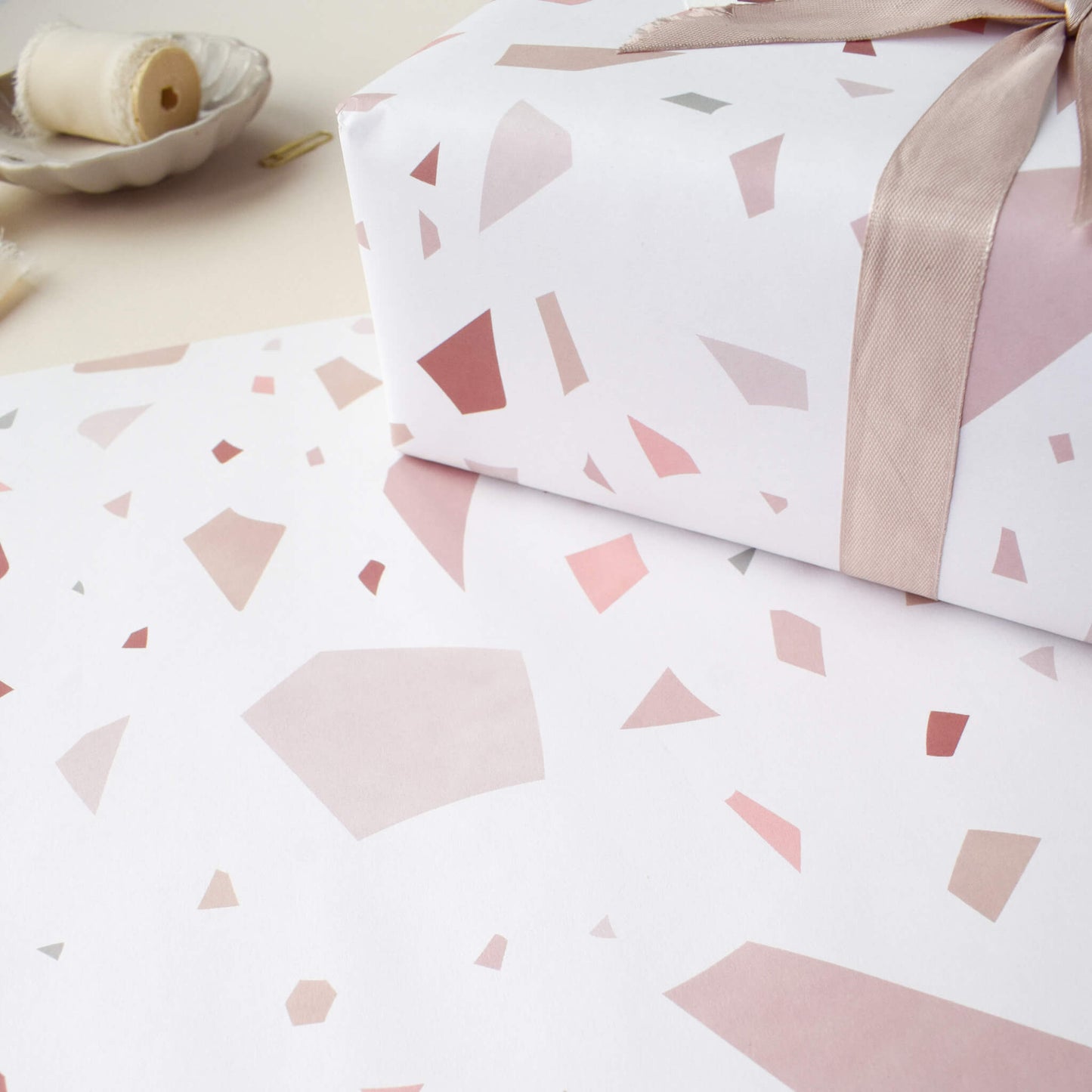 Terrazzo Print Gift Wrap