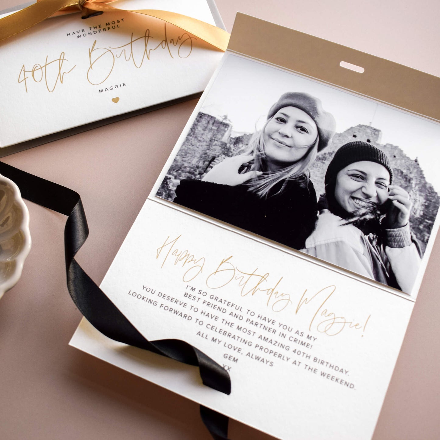 Personalised Birthday Photo Card