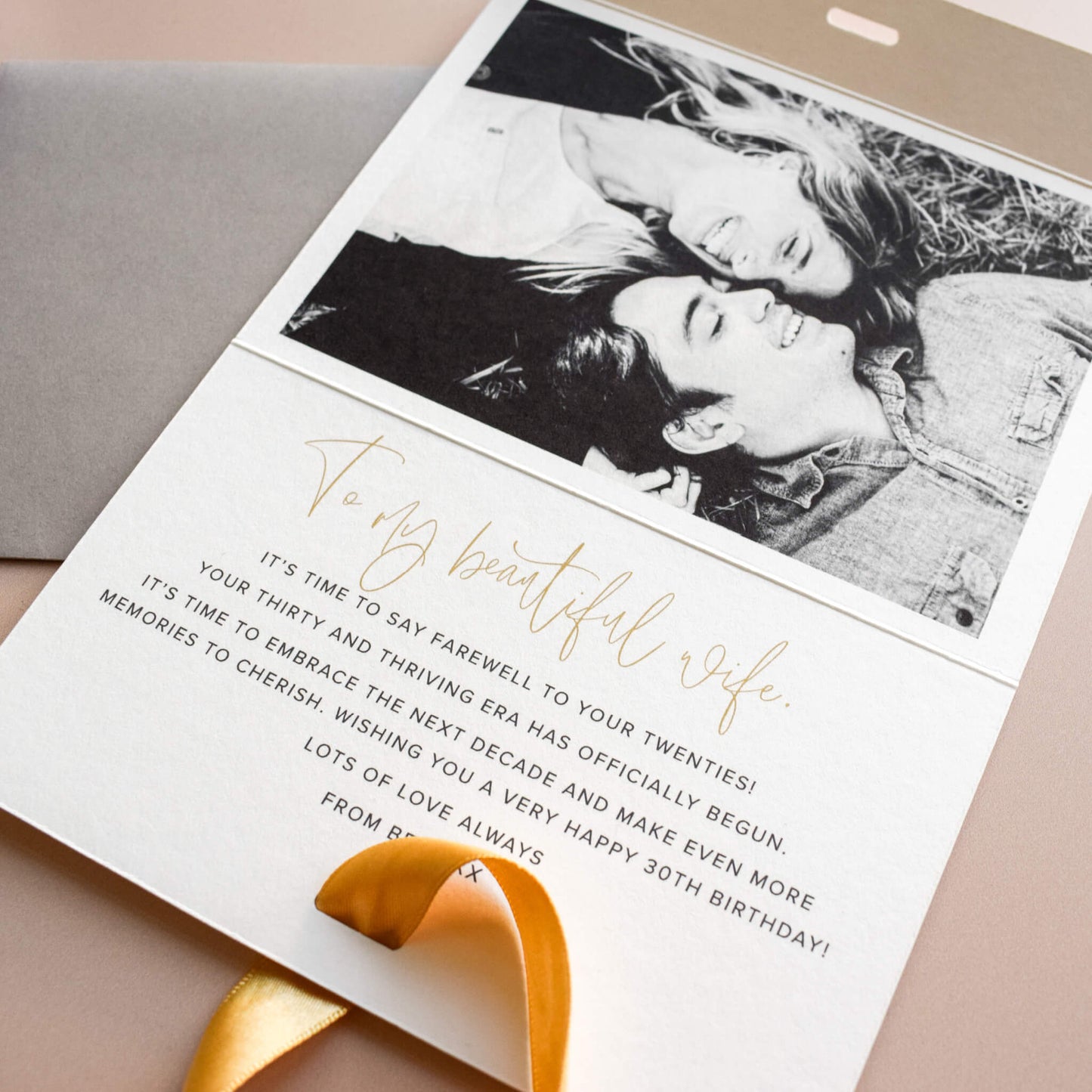 Personalised Birthday Photo Card