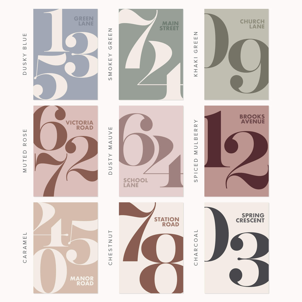 Personalised Address Print