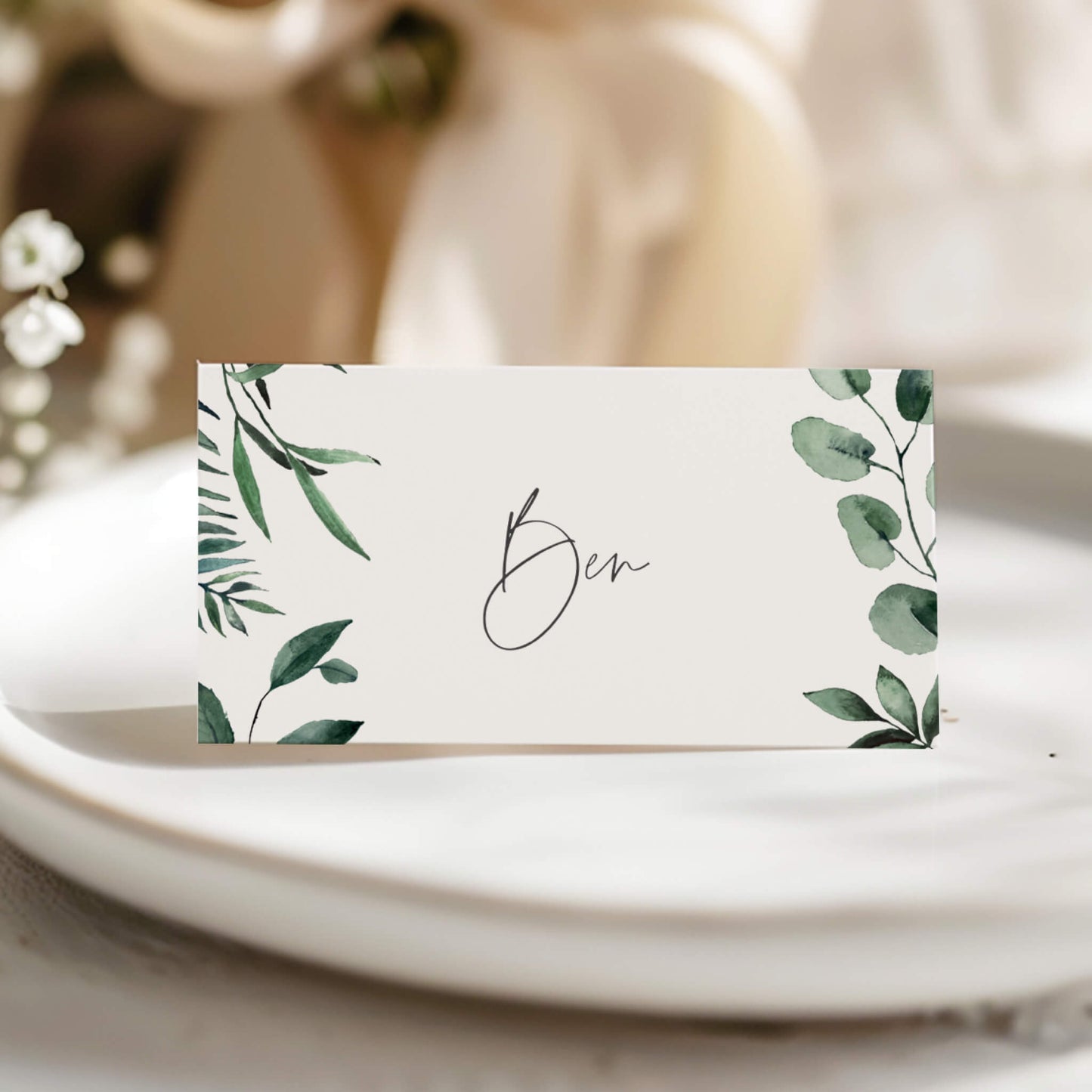 Verdant Place Name Cards