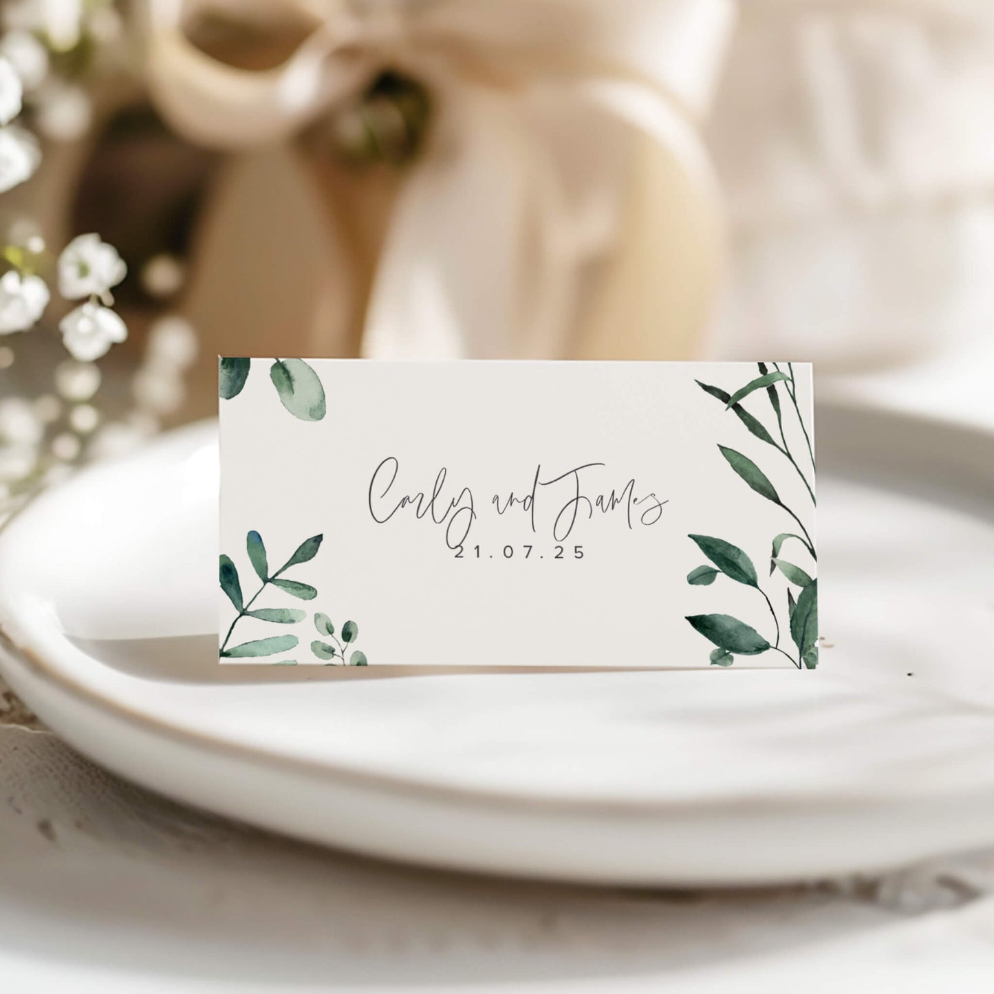 Verdant Place Name Cards