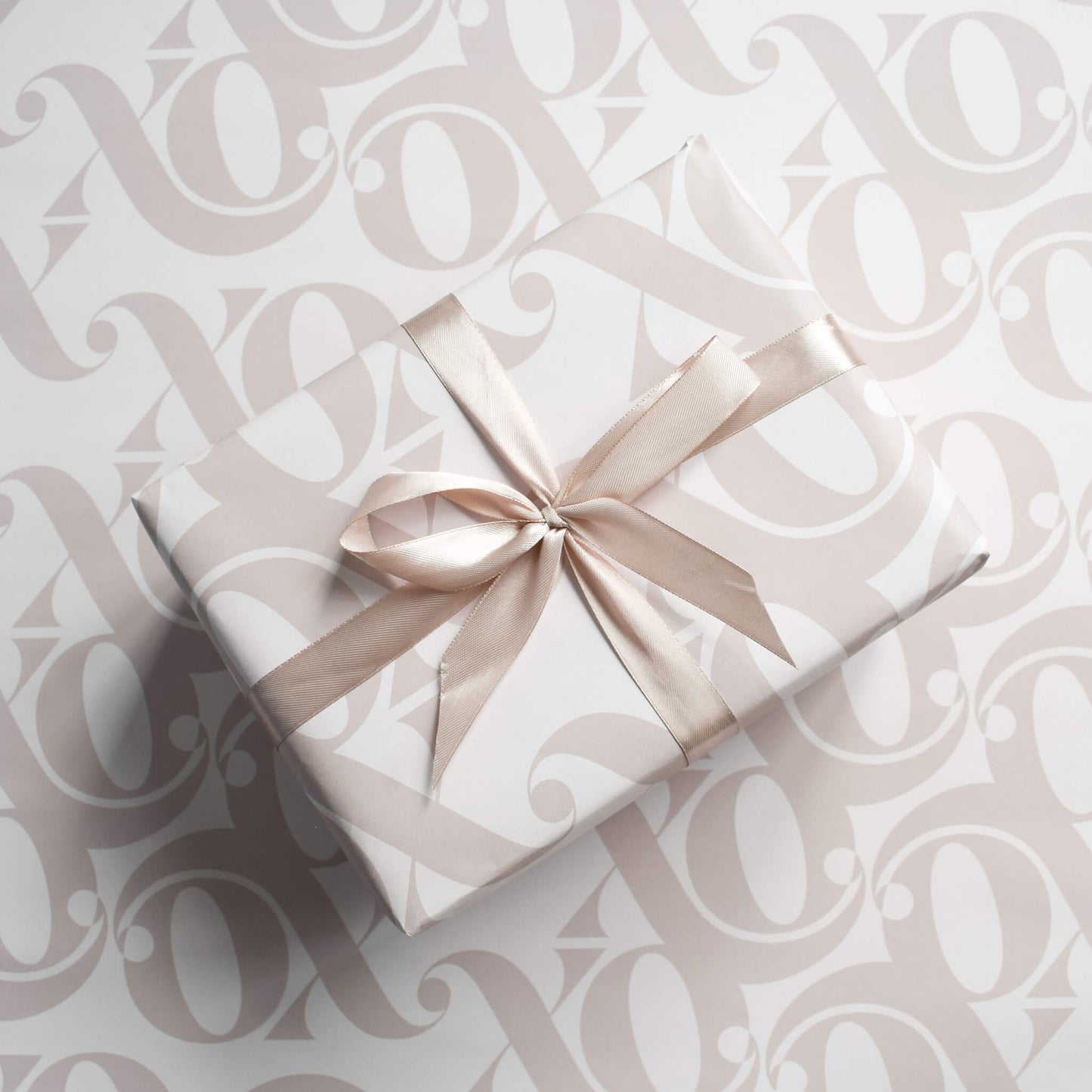 XO print Gift Wrap