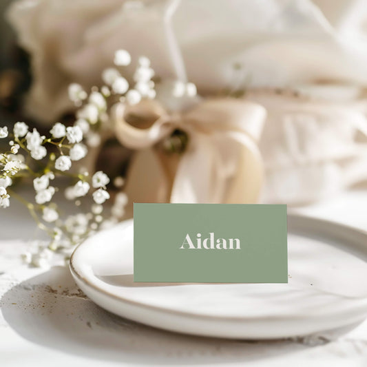 Equinox Folded Name Cards