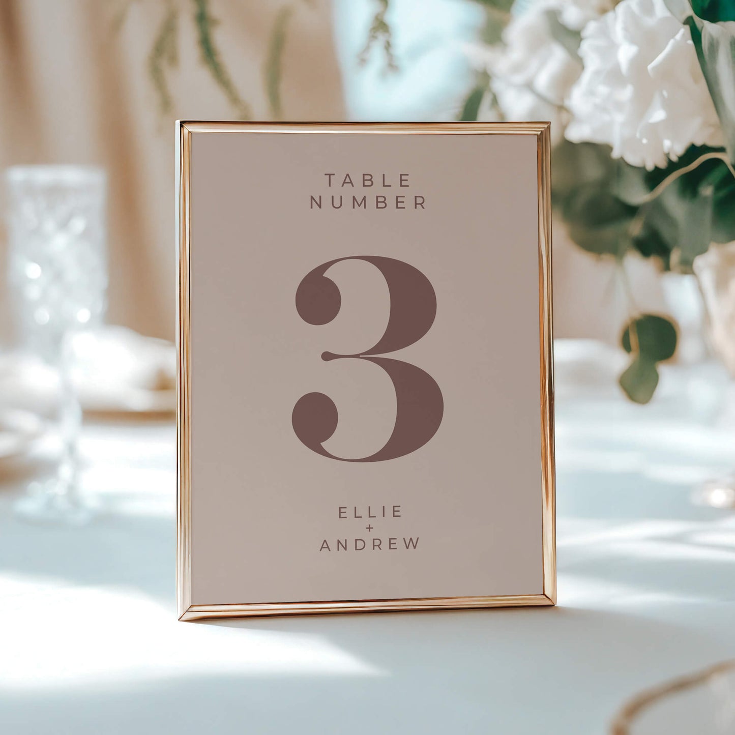 Equinox Table Numbers