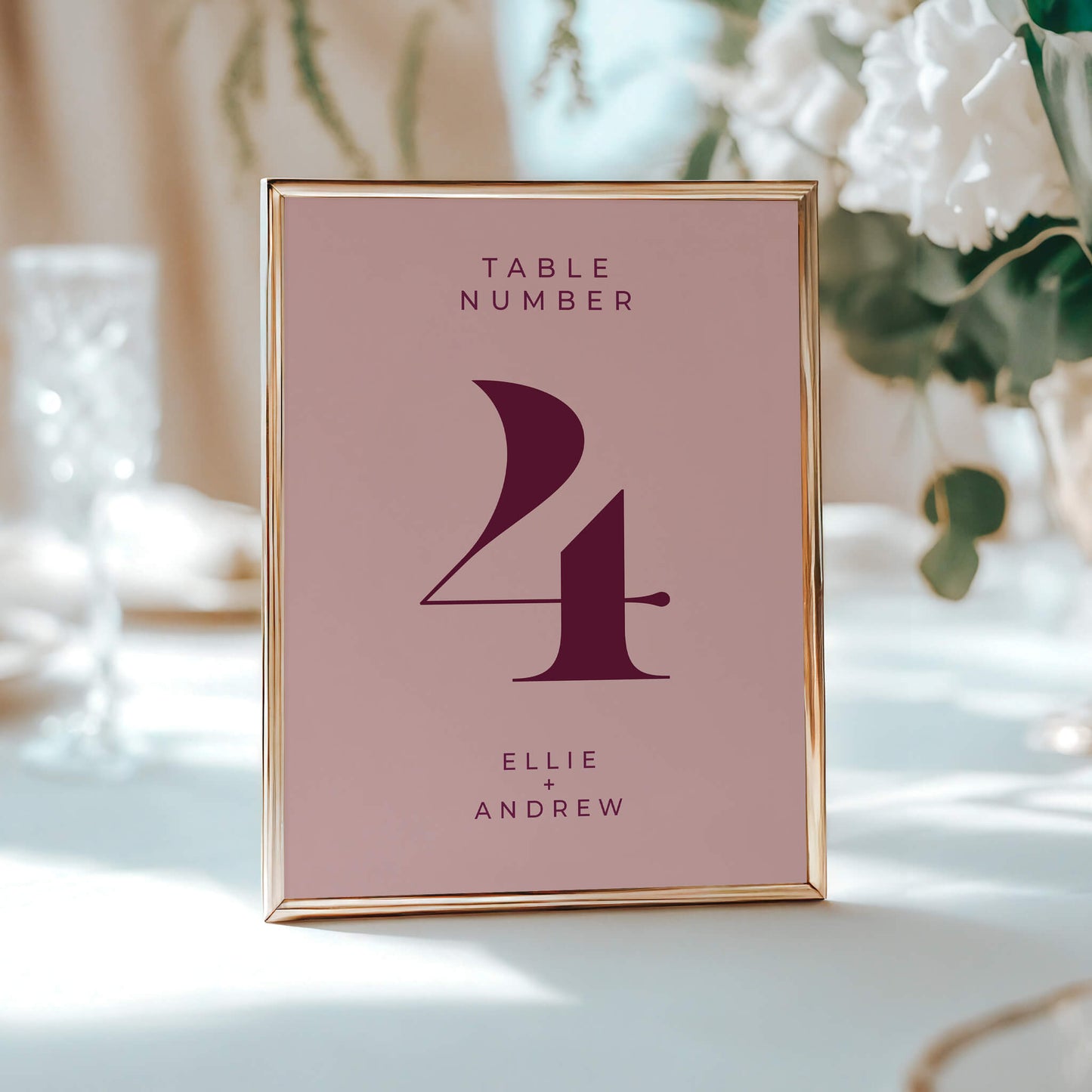 Equinox Table Numbers